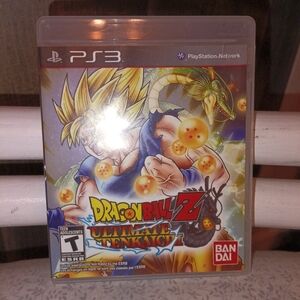 Dragon Ball Z: Ultimate Tenkaichi for PS3 With Case And Manual